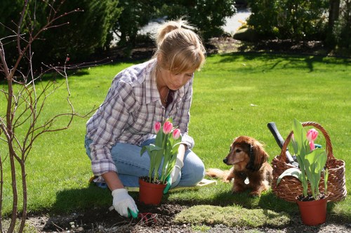 SSL-secured payment confirmation for landscaping services